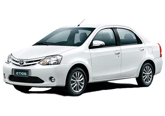 Toyota Etios taxi in Jaisalmer
